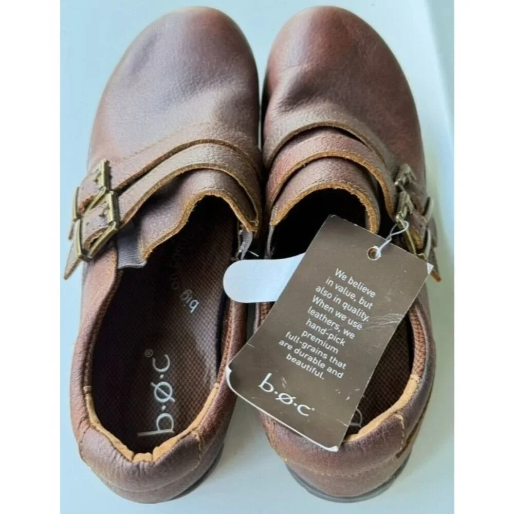 BOC Erinoma Loafers Brown Genuine‎ Leather Upper
